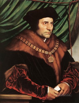  Hans Pintura al %C3%B3leo - Sir Thomas More2 Renacimiento Hans Holbein el Joven
